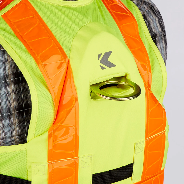 Kent Safety Life Jacket Hi-Vis Yellow Type 2 from GME Supply